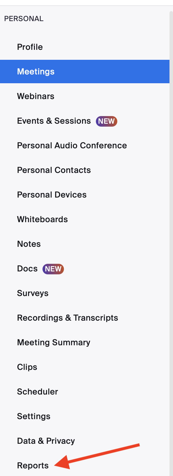 Zoom Portal Menu_Reports.png