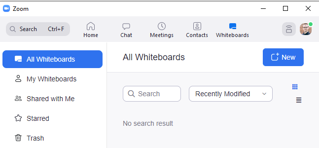 zoom app interface